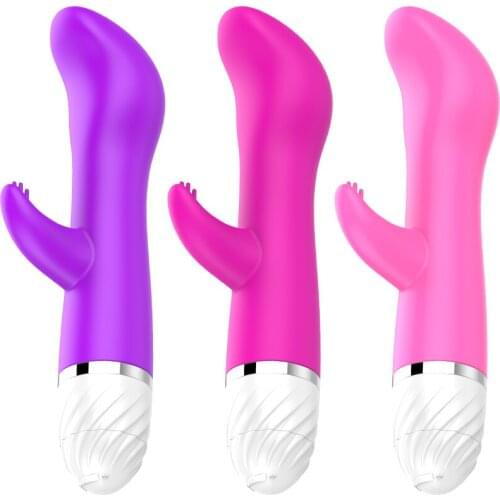 Multi-speed Rabbit Double Vibrator Vagina Massager Clitoris Stimulator Adult Sex Toys for Woman Intimate Goods Sex Products Shop
