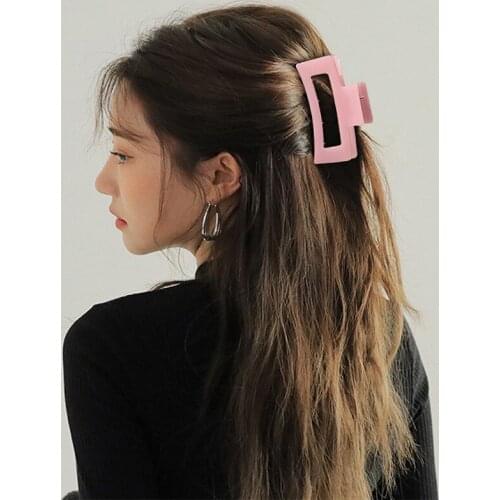 New Hair Clips for Women Simple Claw Clip High Quality Large Geometric Hair Clips for Hair Girls Hair Clip Hair Accessories