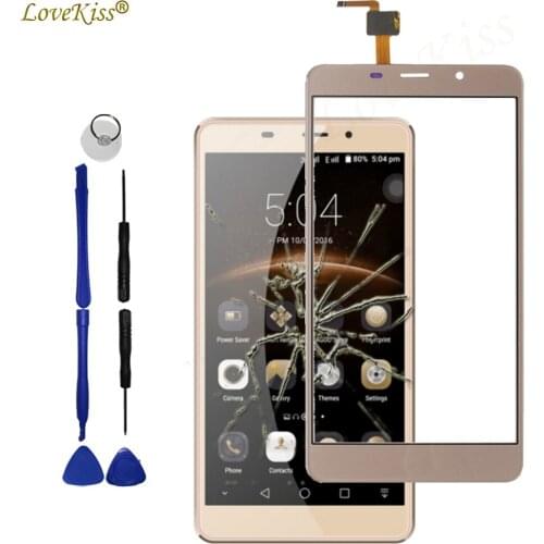 5.7" M8 Touchscreen Front Panel For LEAGOO M8 Touch Screen Sensor LCD Display Digitizer Outer Glass Cover Lens Replacement Tools