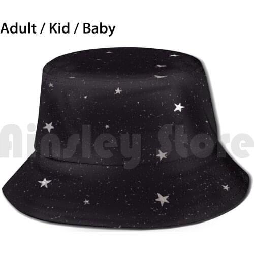Starry Night Sky Sun Hat 2112 Bucket Hat Starry Star Most Popular Trending Aesthetic Grunge Cute