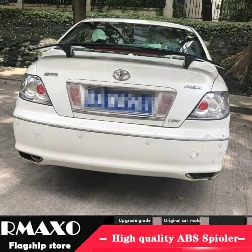 For Mark II Spoiler 2006-2019 Toyota Mark II TF High Quality Spoiler ABS Material Car Rear Wing Primer Color Rear Spoiler