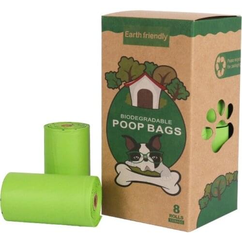 Bag For AnimalsFor DogsPet Pets AcessoriosDog PoopEco FriendlyBiodegradabDog Suppliesle Cleaning Supplies Poop Bag Holdere
