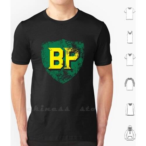 Vintage British Petroleum Emblem T Shirt 100% Cotton DIY S-6xl Bp Distressed Logo Vintage British Emblem Petroleum