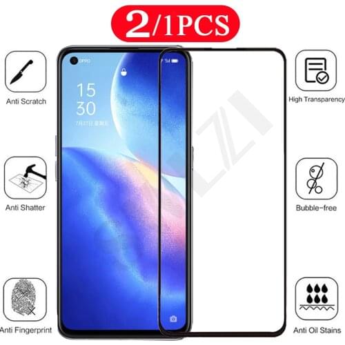 2/1Pcs for OPPO Reno A 2 2F 2Z 3 4 SE 4Z 5G 4F 5 lite 4G pro plus 5K 5Z 5F Z 10X ZOOM phone screen protector Tempered glass Film