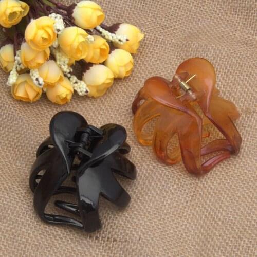 Women Octopus Claw Hair Clip Hairpin Accessory Curved Design Heart Shape Handle Au16 21 Dropship