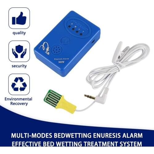 3 in 1 Multi-modes Bedwetting Enuresis Alarm Effective Bed Wetting Treatment System Minicomputer Control Potty Training Device