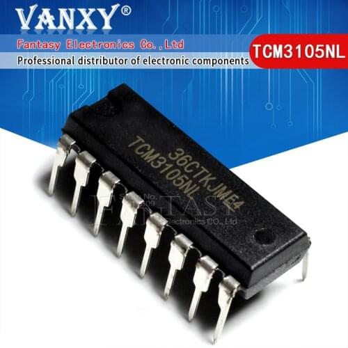5PCS TCM3105NL DIP-16 TCM3105 DIP TCM3105N DIP16 TCM3105NE