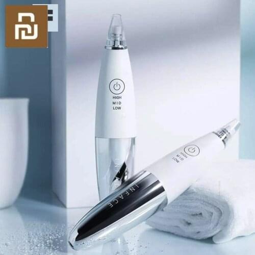 Xiaomi InFace Electric Remove Blackhead Apparatus to Blackhead Skin Pore Acne Pimple Removal Facial Beauty Suction Cleansing