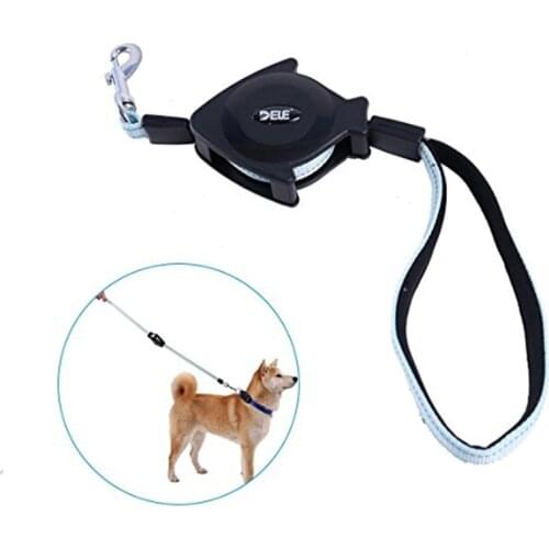 Retractable Dog Leash Automatic retractable 4.6ft Pet Portable Leash Dog Walking Leash with Padded Handle Dogs Traction Rope