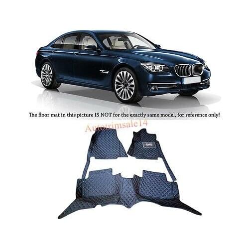 Interior Floor Mats & Carpets Foot Pads Protector For BMW 7 Series F01 2014 2015