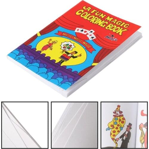 Comedy Magic Coloring Book Magic Tricks Illusion Kids Toy Gift Funny Baby Toy