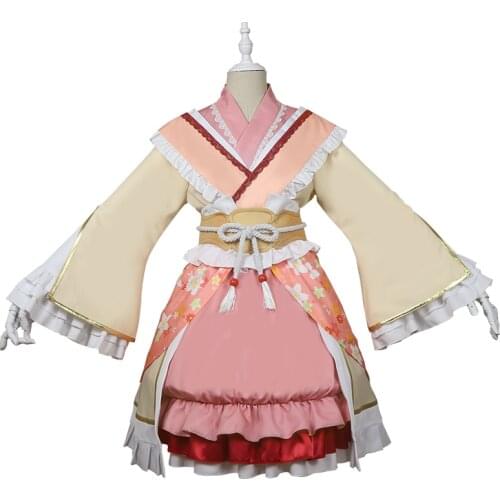 Re:Dive cos Himemiya Maho anime man woman cosplay costume set Top + skirt + coat + apron + waist seal + headwear + socks