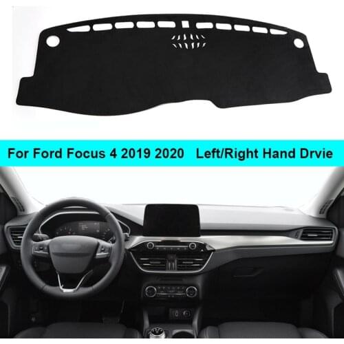 Car Dashboard Cover Carpet For Ford Focus 4 2019 2020 Dash Mat Pad Sun Shade DashMat Dash Board Carpet Cover Auto Cape Anti-Sun