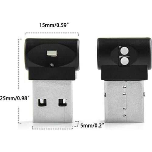 H7JA Mini USB LED RGB Ambient Light Car Light Auto Interior Atmosphere Light Low-power RGB Multi-function High-bright