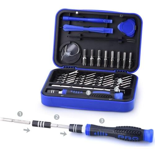 36 in1 Screwdriver Set for Drone Phones Glasses Watches of Screw Driver Bit Multi-function Precision Repairing Device Hand Tools