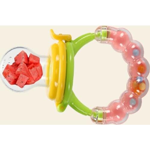 New Smoczek Silikonowy Tooth Gum Soother Baby Bell Science Pacifier Nipple education Baby Biting Maternal Nipple Pacifiers