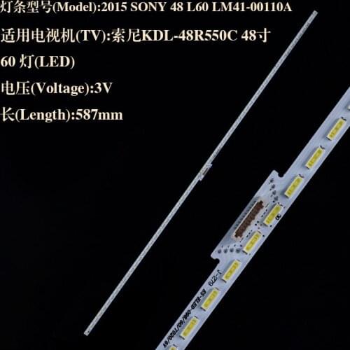 Suitable for KDL-48R550C TV LED light strip 2015 SONY 48 L60 LM41-00110A LED back light