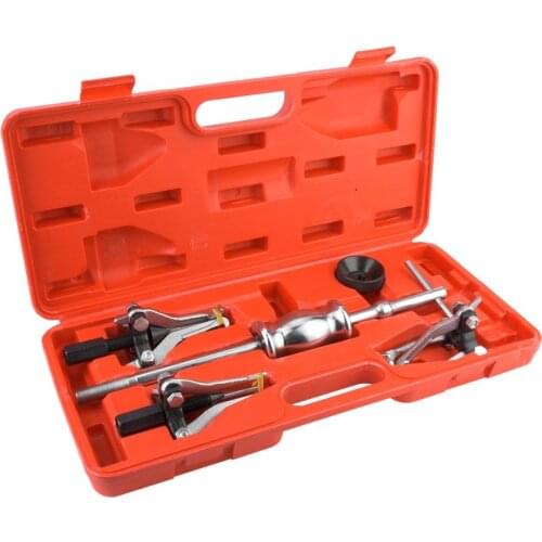 5pcs Carbon Steel Internal External Gear Bearing Puller Removal Tool Slide Hammer Kit for Pulling out the Bearing