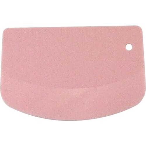 Kapmore 1pc Dough Scraper Plastic Non-Slip Ergonomic Dough Cutter Pastry Chopper For Kitchen Baking Tools Accessories