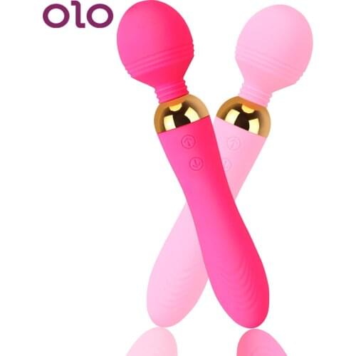 OLO Clitoris Nipple Stimulator AV Magic Wand Vibrator Body Massager 18 Speeds G Spot Powerful Female Masturbator