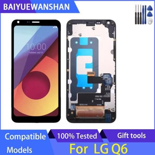 For LG Q6 Plus M700 M700A US700 M700H M703 M700Y LCD Display Touch Screen Digitizer Replacement For LG Q6 Display