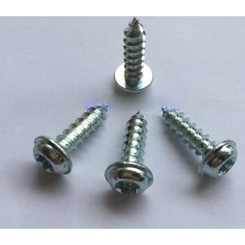 42pcs M6*22mm torx screw bolt washer head self-tappingT&TX screws bolts plum bossom socket self-attack thread nail