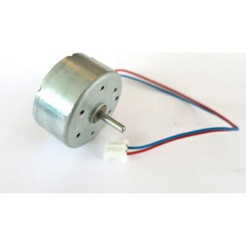 5 Pieces CD DVD Player 2 Pin Connector Micro Motor 24.4x12.3mm DC 1.5-6V 3V 3500RPM 6V 7000RPM R300C