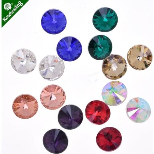 8mm Rhinestone crystal stone Glass Crystal beads glass cabochons handmade jewelry,Pointed Back,sold 50pcs/lot