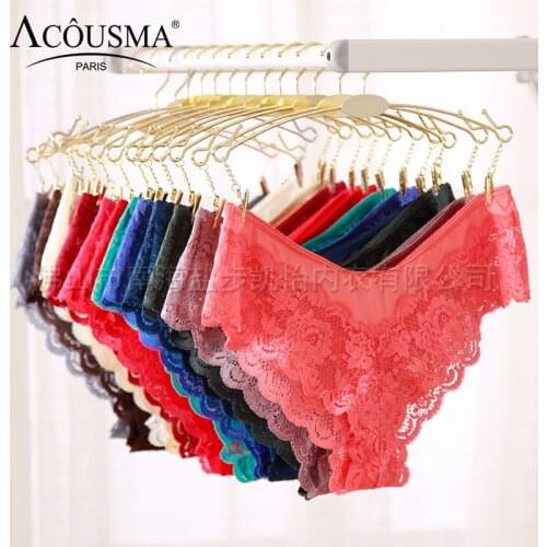 ACOUSMA Women Ultrathin G-String Transparent Sexy Panties T back Thongs Underwear Seamless Female Soft Lingeie 13colors Optional