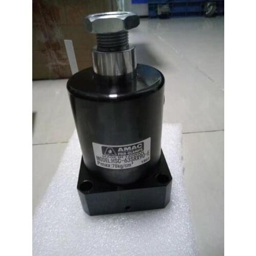 AMAC Angle cylinder MADE IN TAIWAN MODEL:HSC-63SRX90-E PMAX:70KG/CM 1907