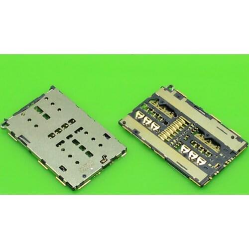 ChengHaoRan 1 Piece New sim card socket slot holder tray connector for Huawei Honor 7 7I PLK-AL10 UL00 CL00 TL01H.KA-202