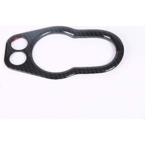 Carbon Fiber Headlamp Switch Decoration Cover for Mini Cooper F55 F56 F57 Hatchback One S Convertible