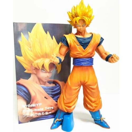 Dragon Ball Z SMSP Son Goku PVC Action Figures 310mm Dragon Ball Super Anime Goku Super Saiyan Figurine Toys