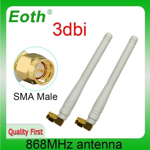 Lora lorawan antenna antena cellular booster car para modem hf telephone longo alcance cellular signal router lte gsm 868mhz