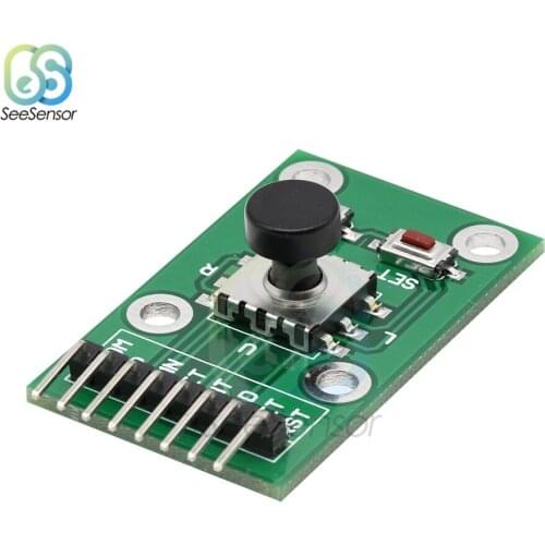 Five Direction Navigation Button Module MCU AVR Game 5D Rocker Joystick Independent Keyboard for Arduino Joystick Module