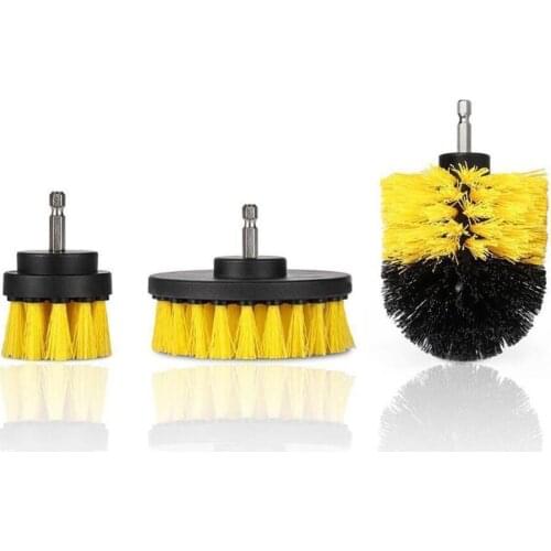 Multi-Function Electric Drill Brush Set Floor Carpet Brush Glass Cleaning Polishing Brush Bathroom Cleaning Kit