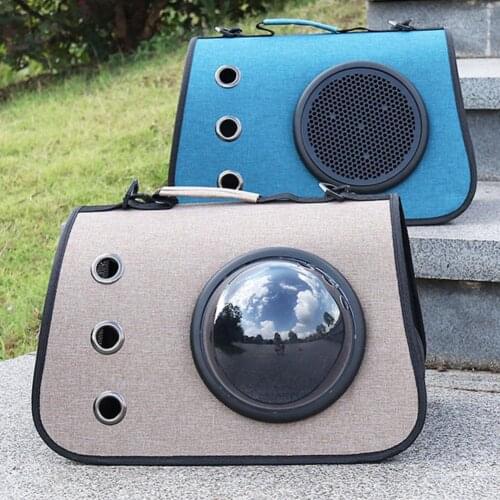 Pet Carrier Astronaut Space Capsule Backpack for Cats Small Dogs Portable Doggie Kitten Cat Travel Bag Outdoor Puppy Supplies