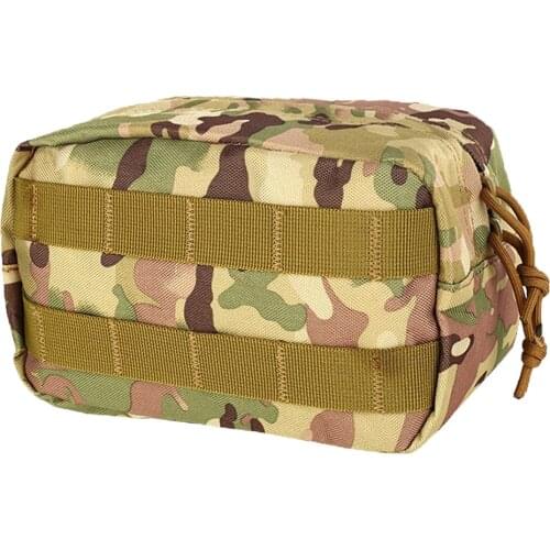 600D Tactical Molle Pouch Utility EDC Tool Gear Gadget Waist Pack Airsoft Ammo Holster Camping Hunting Accessory Bags