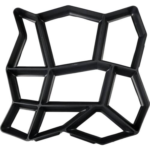 Paving Path Border Maker Path Molder Reusable Concrete Cement Stone Design Paver Walk Mould DIY Reusable Concrete Brick Mold