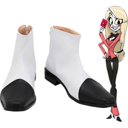 Hazbin Cosplay Hotel ALASTOR CHARLIE Dust Angel boots Cosplay Shoes