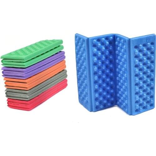 1pcs Blue Green Red Moisture-proof Folding EVA Foam Pads Mat Cushion Seat Camping Park Picnic Folding Waterproof Mats for Hiking
