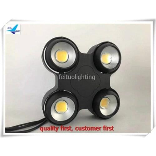 Waterproof cob led 4x100W warm white COB IP 65 matrix led dmx light, 4 eyes led blinder light