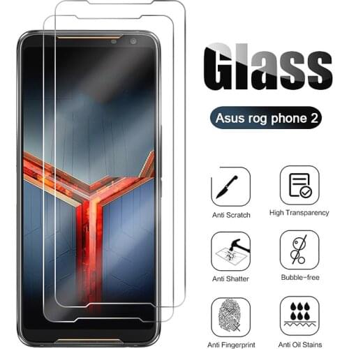 Tempered Glass For Asus ROG Phone III 3 I003DD Screen Protector For Asus ROG Phone 2 ZS660KL Film on Rog Phone ZS600KL