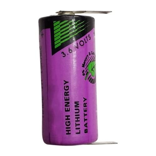 2PCS TL-4955 PLC Programmable Controller Electronic Equipment Battery ER14335 TL-5155 2/3AA 3.6V Lithium Battery