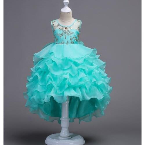 2020 children princess flower dress