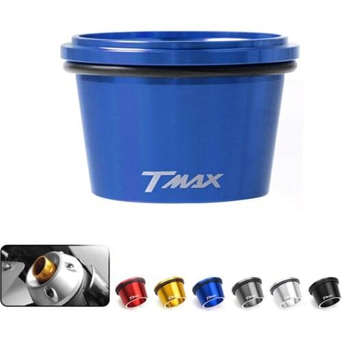 11.11 Aluminum Motorcycle Exhaust Pipe Muffler Tail Port Cover Cap Red Blue Black GoldFor Yamaha T-max TMAX 2012-2015 2016 2017