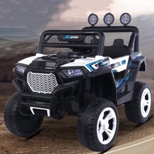 Big Child Battery Car Four-wheel Remote Control Car with Bluetooth Swing Off-road Vehicle 2-10 Years Old Childrens Riding Car