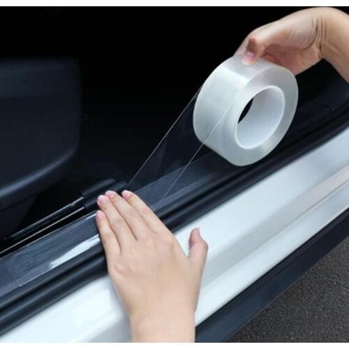 Car Stickers Car Multifunction Door Sill Protector Sticker for Volkswagen VW Golf 4 6 7 GTI Tiguan Passat B5 CC Jetta MK5 Polo