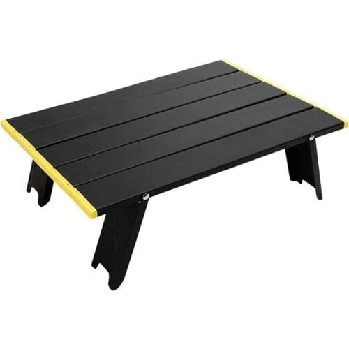 Safe and durable Outdoor aluminum alloy folding table Lightweight and portable Camping picnic barbecue table