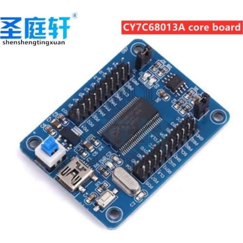 EZ-USB FX2LP CY7C68013A development board, USB core board, high quality USB logic I2C serial and SPI analyzer, 1PCS